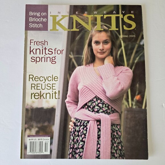 Interweave Knits Spring 2005 Magazine Featuring Knitwear Designs & Patterns For - Picture 11 of 16